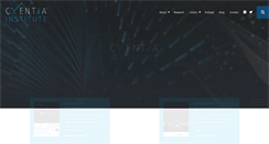 Desktop Screenshot of cyentia.com