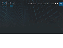Tablet Screenshot of cyentia.com